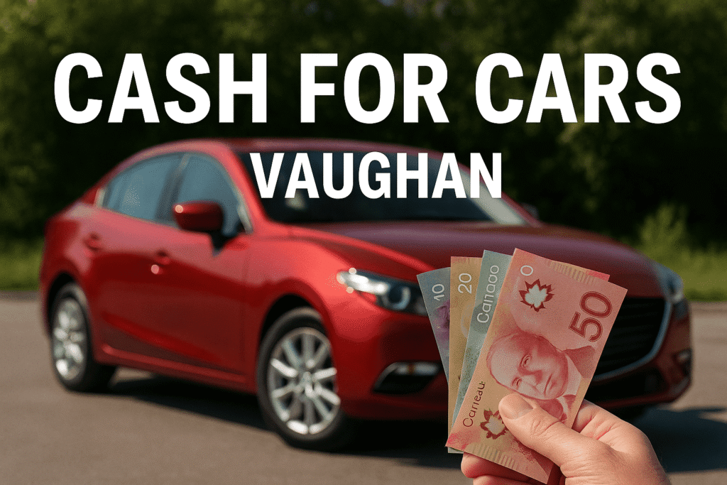 Cash for Cars Vaughan: Get a Free Quote and Fast Payment