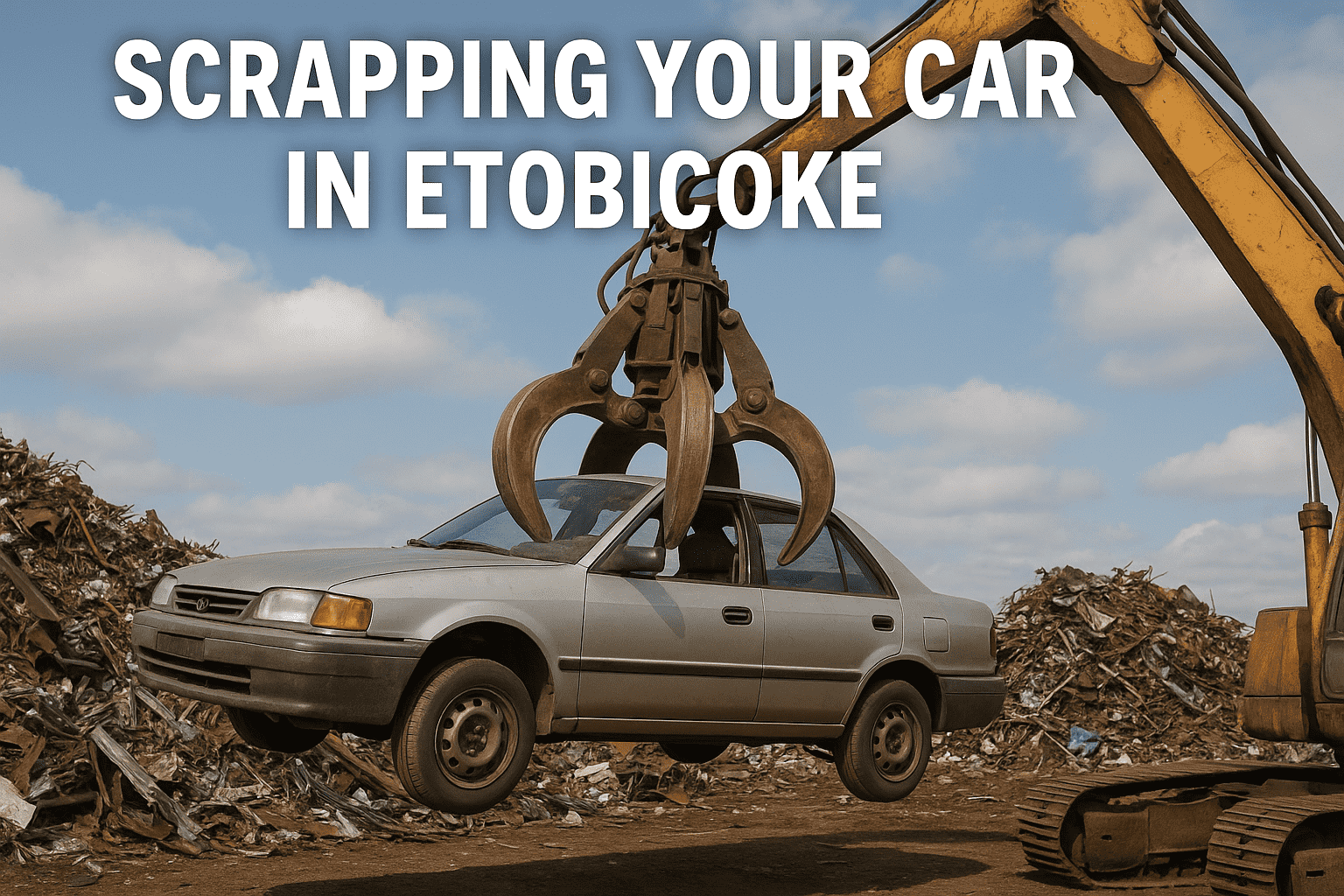 Scrapping Your Car in Etobicoke: A Step-by-Step Guide