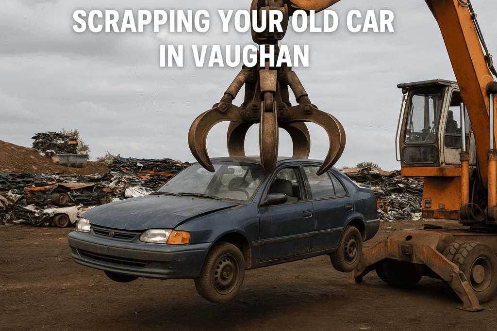 Scrapping Your Old Car in Vaughan A Simple and Stress-Free Process