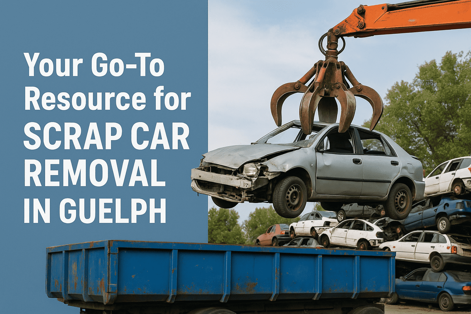 Your Go-To Resource for Scrap Car Removal in Guelph